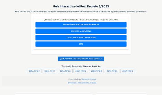 Vista de Guía del Real Decreto 3/2023